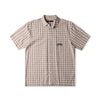 Former - Manners Check SS Shirt Taupe