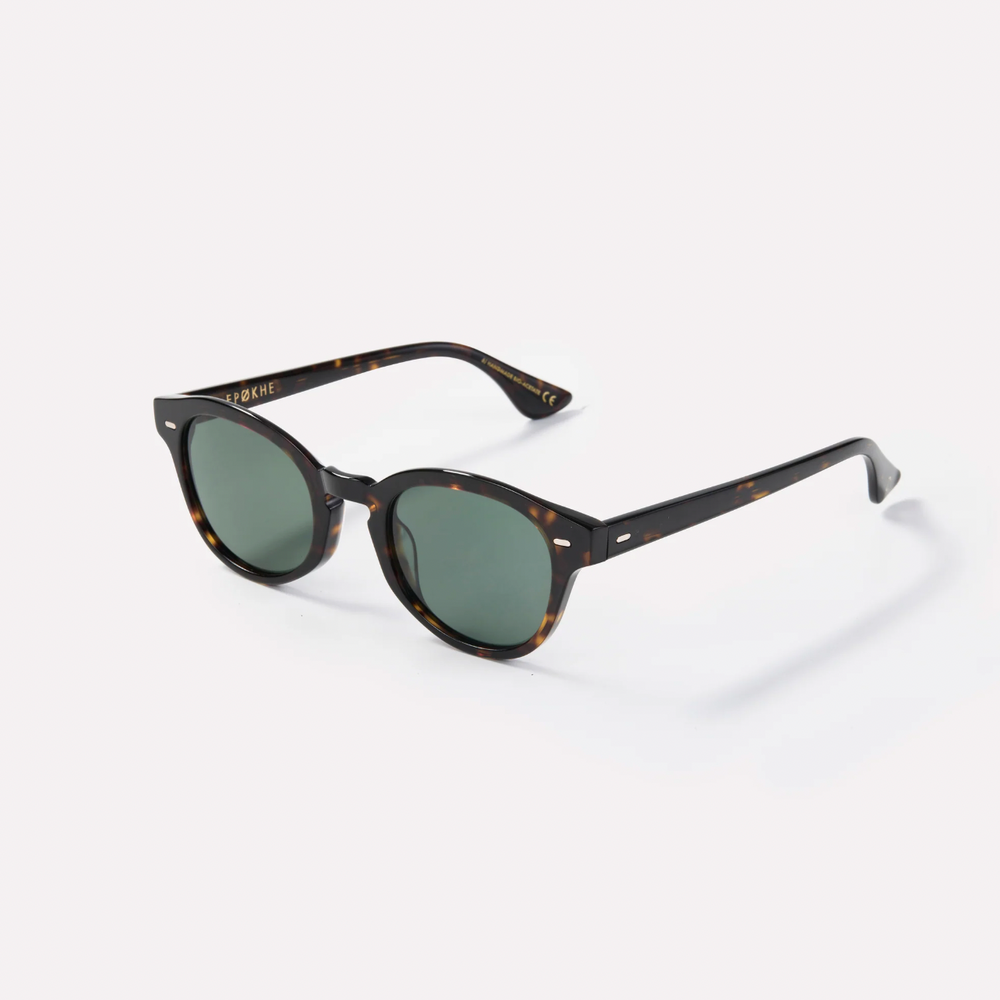 Epokhe - Coil - Dark Tortoise Polished / Green Polarized