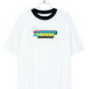 Welcome Rivers - Contrast Collar Tee 'Engine'