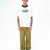 Welcome Rivers - Contrast Collar Tee 'Engine'